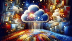 Cloud CRM Software digital art, trending on artstation, hd Special Effects: HDR.