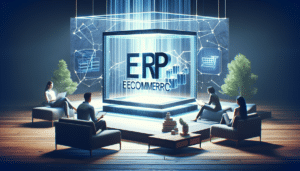 ERP eCommerce digital art, trending on artstation, hd Special Effects: 3D.